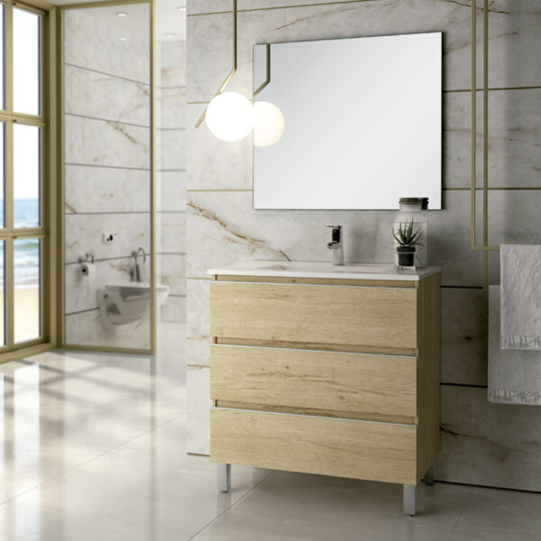 Muebles de baño blancos: ONE y SMART, los favoritos