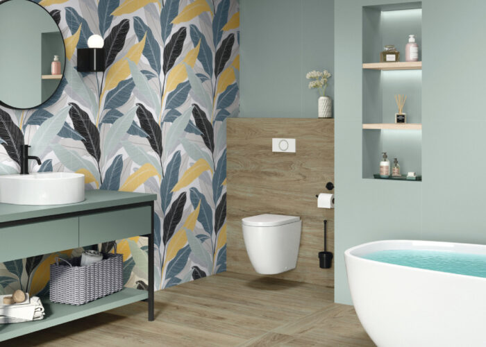 azulejo decorativo para baño