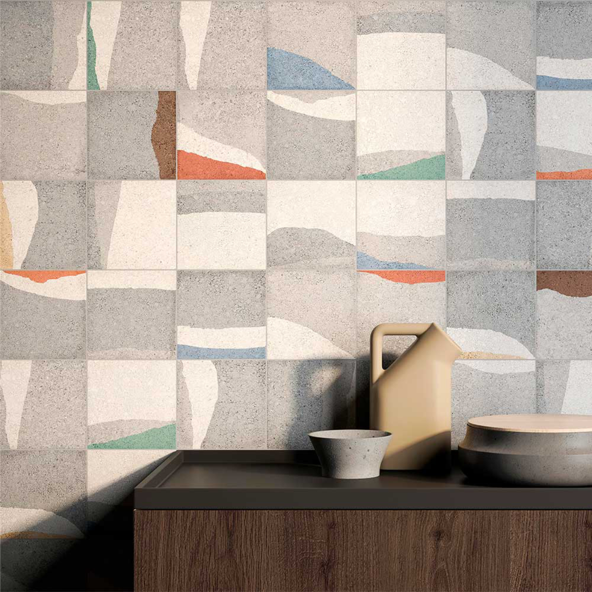 mont blanc decor argile mate 15x15 ambiente